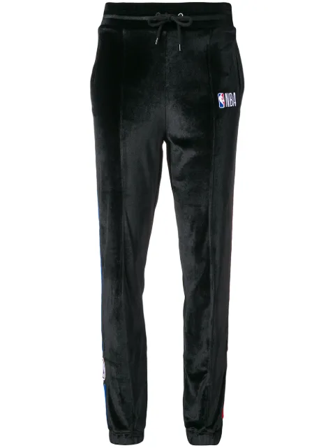 COUNTY OF MILAN Marcelo Burlon X NBA track trousers Black CWCA050F189251861088