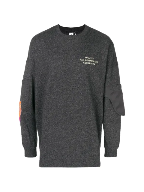 PUMA loose fit sweatshirt Grey 576884