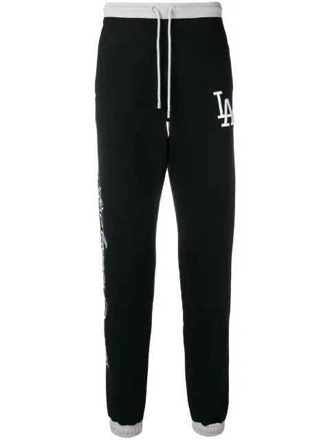 COUNTY OF MILAN LA Dodgers track pants Black CMCH001F186730371006