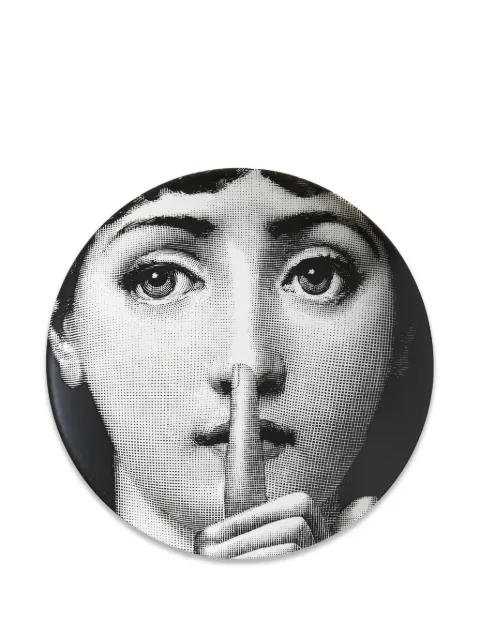 Fornasetti Tema e Variazioni n.334 decorative plate White PTV334X