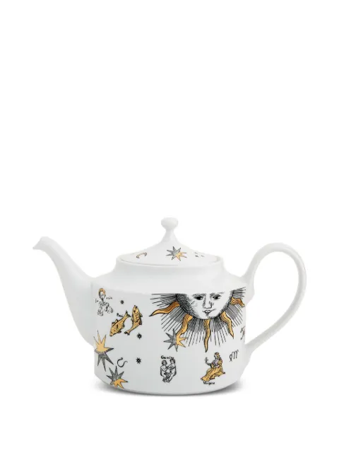 Fornasetti Astronomici teapot White P22Z300