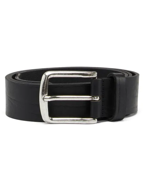 Diesel B-Line leather belt Black X03737PR080