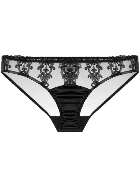 Fleur Of England Onyx briefs Black FT1412