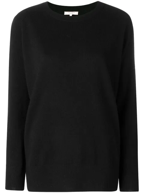 Chinti & Parker slouchy cashmere sweater Black KJ218BLK