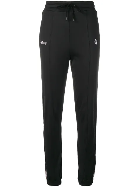 COUNTY OF MILAN Marcelo Burlon x Disney slim fit track pants Black CWCA050F189311871088