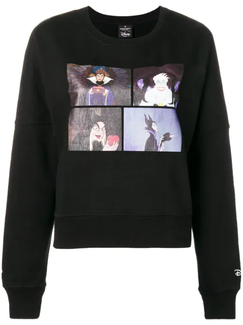 COUNTY OF MILAN Disney stamped sweatshirt Black CWBA031F185061511088