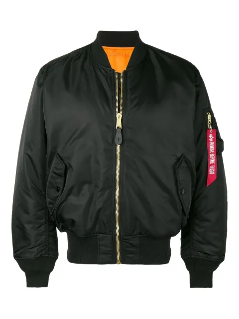 Alpha Industries loose bomber jacket Black 100101B
