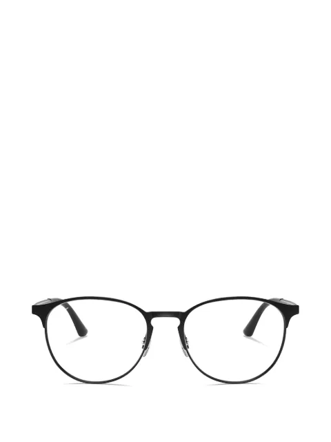 Ray-Ban round-frame glasses Black RB6375