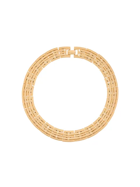 Monet Pre-Owned 1960's circular necklace Metallic NL021627