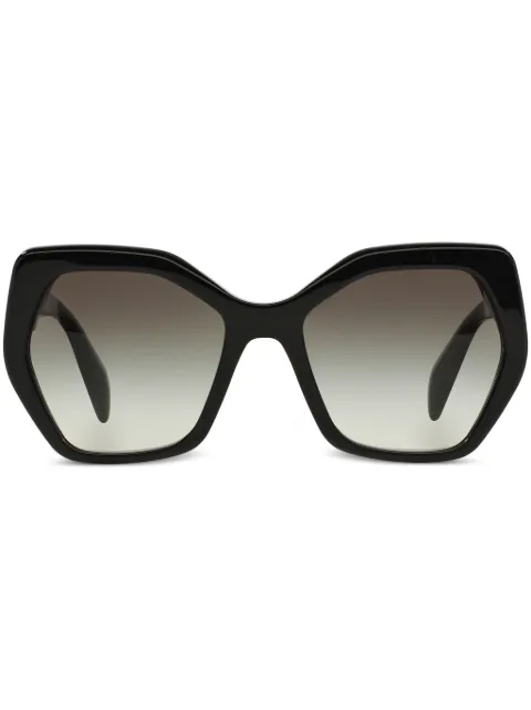 Prada Eyewear Heritage hexagonal-frame sunglasses Black SPR16R1AB0A7
