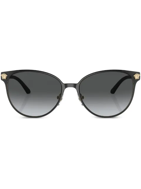 Versace Eyewear Medusa-plaque sunglasses Black VE21681377T3