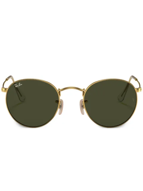 Ray-Ban round-frame sunglasses Gold RB3447001