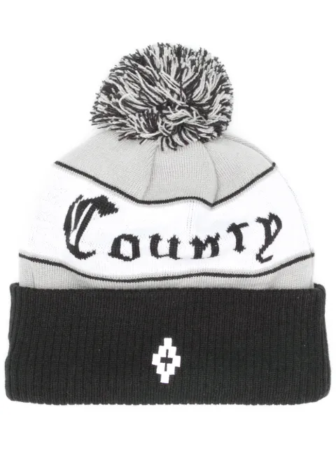 COUNTY OF MILAN Marcelo Burlon x New Era beanie Black CMLC005F188910590688