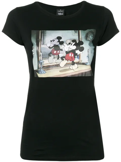 COUNTY OF MILAN Marcelo Burlon x Disney Mickey Mouse print T-shirt Black CWAA033F180471521088