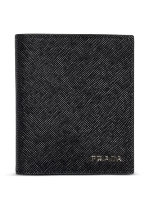 Prada Saffiano leather wallet Black 2MO0042FPJ