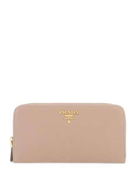 Prada large Saffiano leather wallet Pink 1ML506QWA