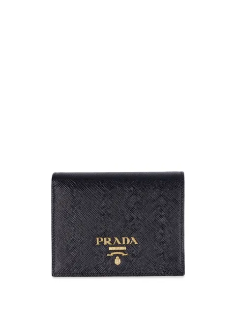 Prada Saffiano leather wallet Black 2503WDR022M00101