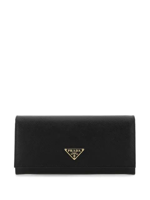 Prada large leather wallet Black 1MH132QHH
