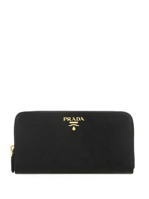 Prada large leather wallet Black 1ML506QWA
