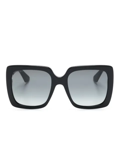 Gucci Eyewear oversize-frame sunglasses Black 541362J0740