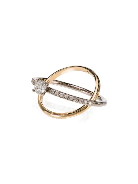 Charlotte Chesnais Eclipse diamond ring Gold FJBA015DIA