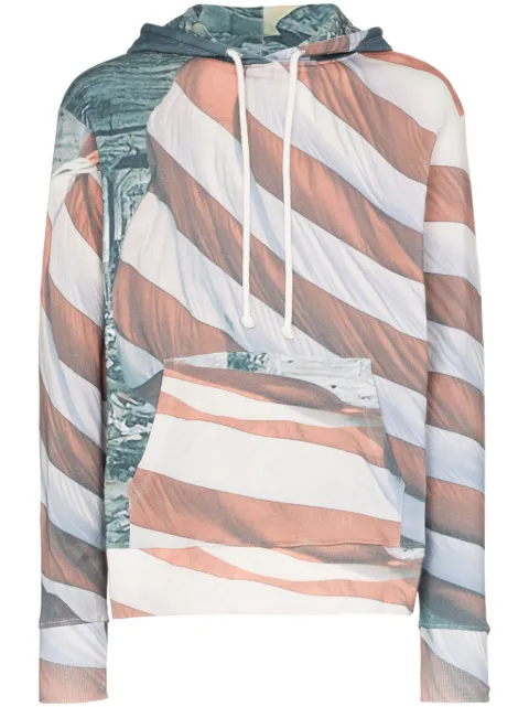 424 american flag cotton hoodie 424CSS190027