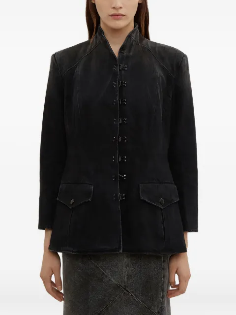 Olivier Theyskens denim blazer Black OTA18D03