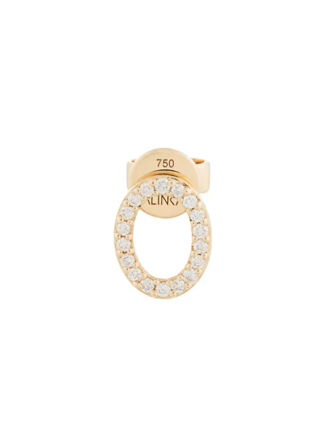 ALINKA 18kt yellow gold CLOUD diamond stud Gold ZABR0040B81218Y25