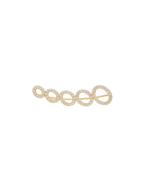 ALINKA 18kt yellow gold CLOUD diamond right ear cuff Gold ZABR003812R18Y25