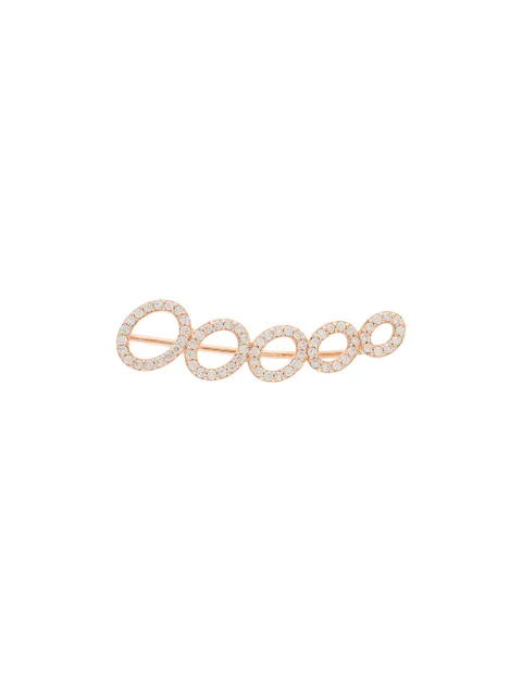 ALINKA 18kt rose gold CLOUD diamond left ear cuff Gold ZABR003812L18R25