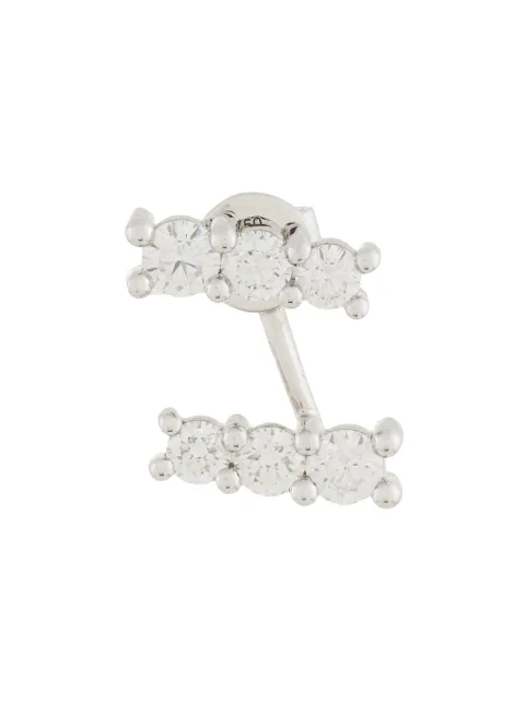 ALINKA 18kt white gold LARA diamond right earring Silver ZABR0027B812R18W25