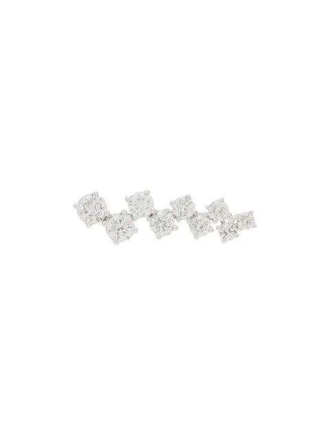 ALINKA 18K white gold Eva diamond left ear cuff Silver ZABR004612L18W25