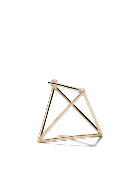 Shihara 18kt yellow gold Triangle Pierce 20 earring Gold 00120EY200