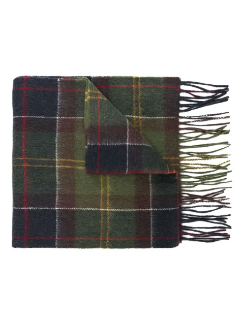 Barbour tartan scarf Green LSC0129TN11