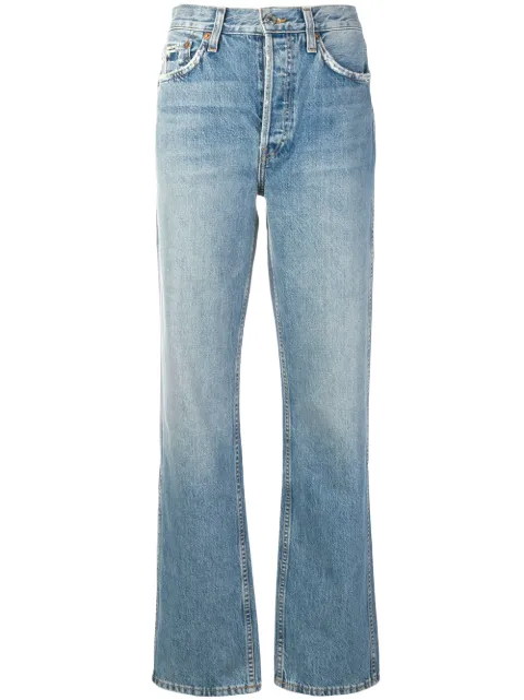 RE/DONE straight leg jeans Blue 1883WHRL