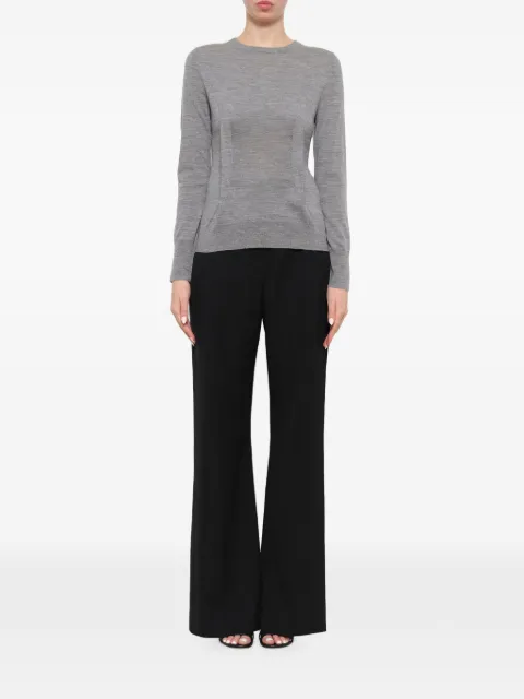 JW Anderson crew-neck merino sweater Grey KW07718E