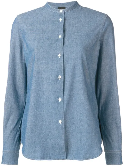 ASPESI loose fitted shirt Blue 5416E542