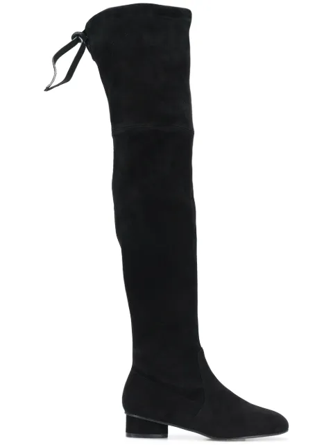 Stuart Weitzman knee-length boots Black HELENA30SUEDEBLACK