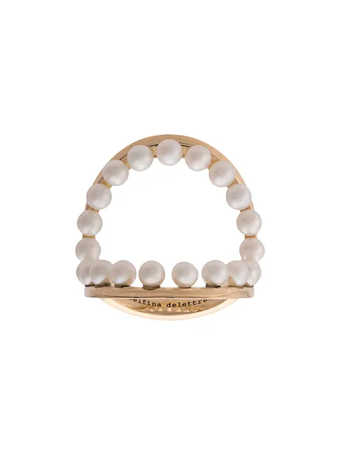 Delfina Delettrez double band ring Yellow TWI1006A