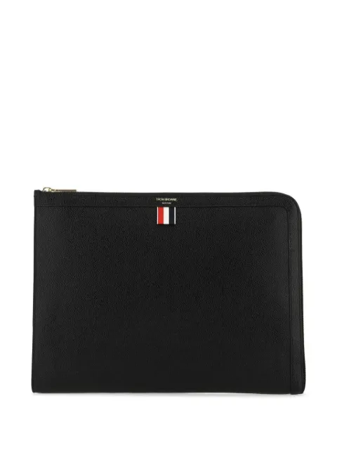 Thom Browne document gusset folio Black MAC074A00198