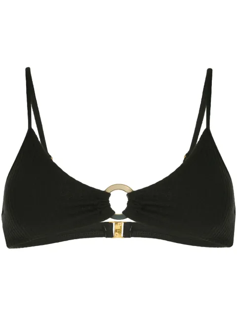 Duskii Long Island bikini top Black DLT8102