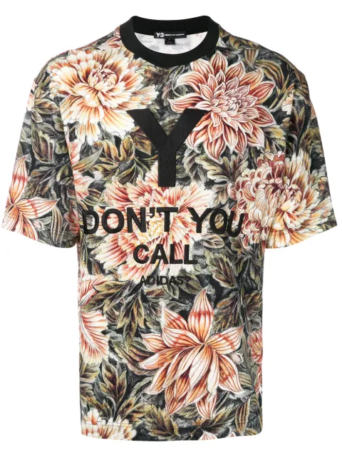 Y-3 printed T-shirt Black DP0606