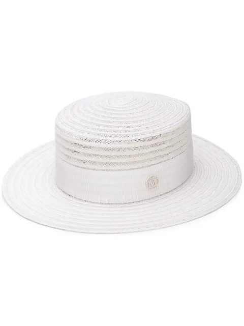 Maison Michel Kiki hat White 1041018003