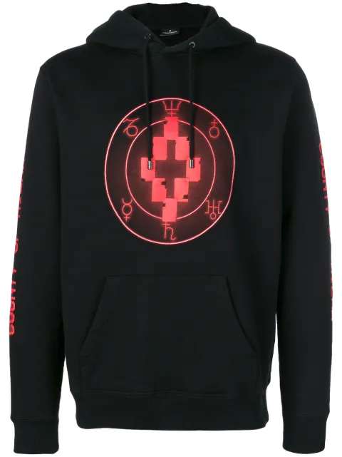 COUNTY OF MILAN Never Sleep hoodie Black CMBB007F185060731020