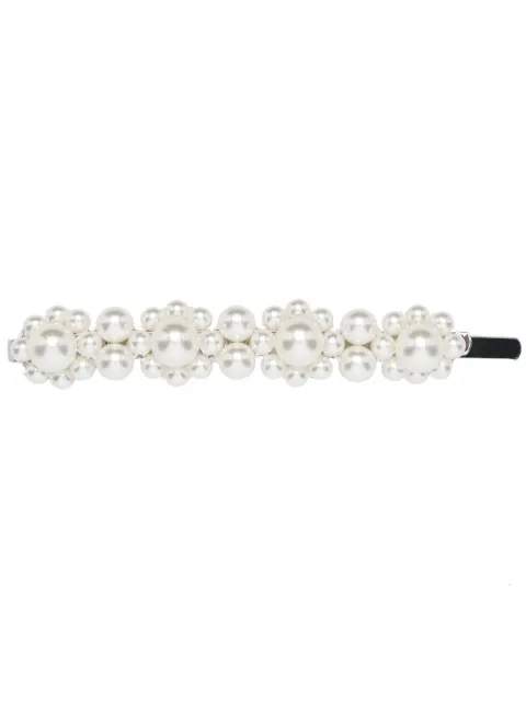 Simone Rocha pearl embellished hairclip White CLP40904PEARL