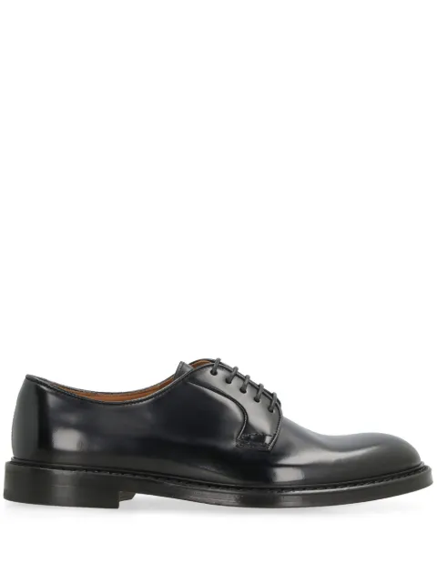 Doucal's leather Derby shoes Black DU1385SIENUF007085