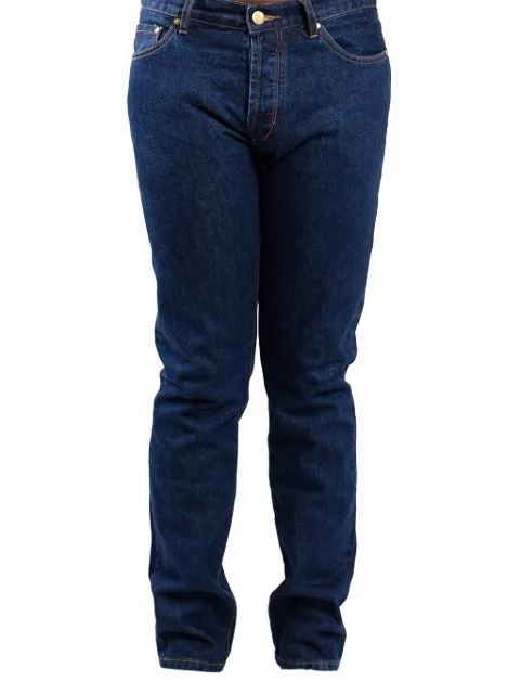 Han Kjøbenhavn cotton jeans Blue TAPEREDJEANS