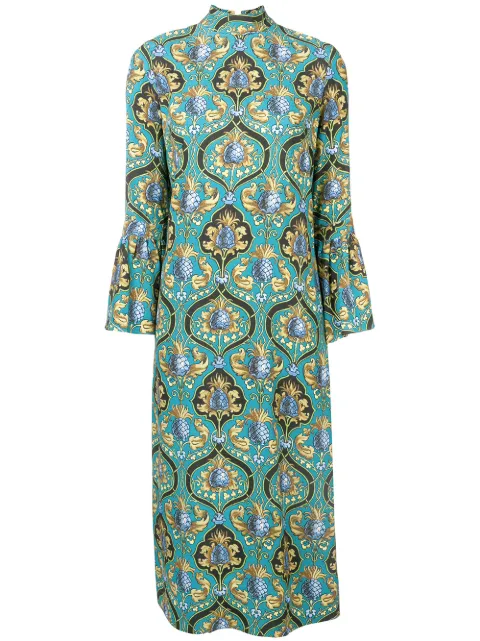 La DoubleJ happy wrist dress Blue DRE0040SAB001ANA0001