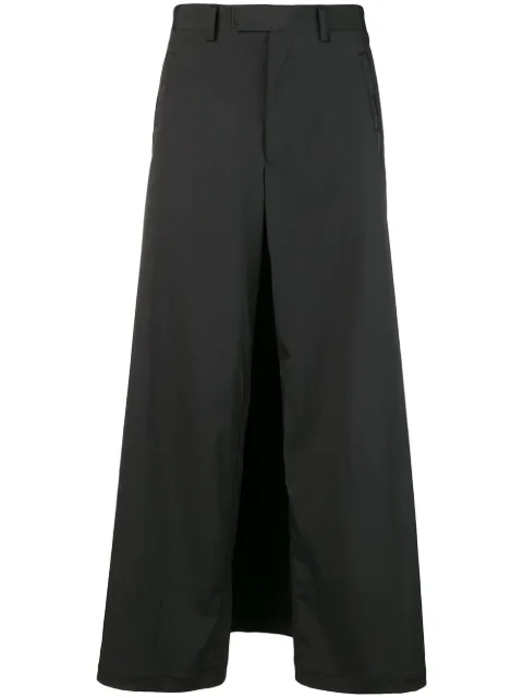 Jean Paul Gaultier Pre-Owned back apron trousers Black JPG1954