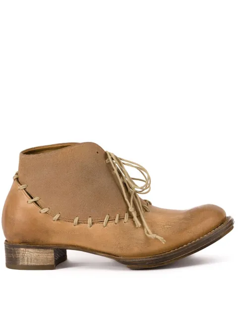 Cherevichkiotvichki lace up boots Neutrals 06AW18